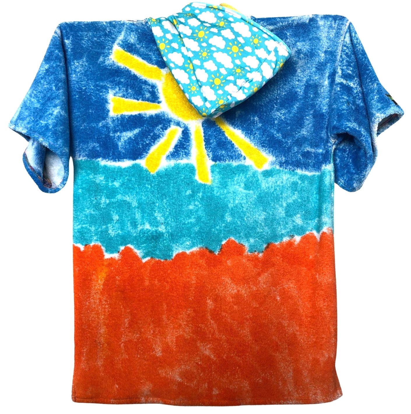 Handpainted Swim Poncho / Swimrobe €150