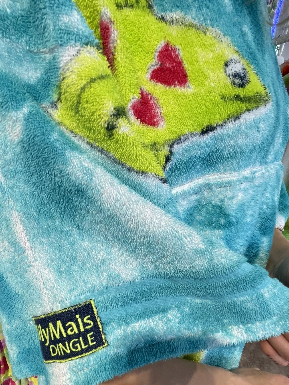 Handpainted Swim Poncho / Swimrobe