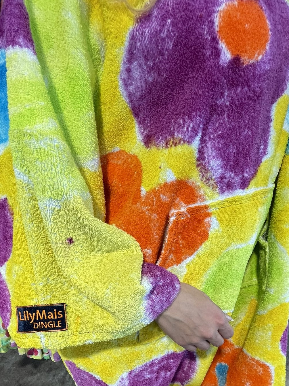 Handpainted Swim Poncho / Swimrobe