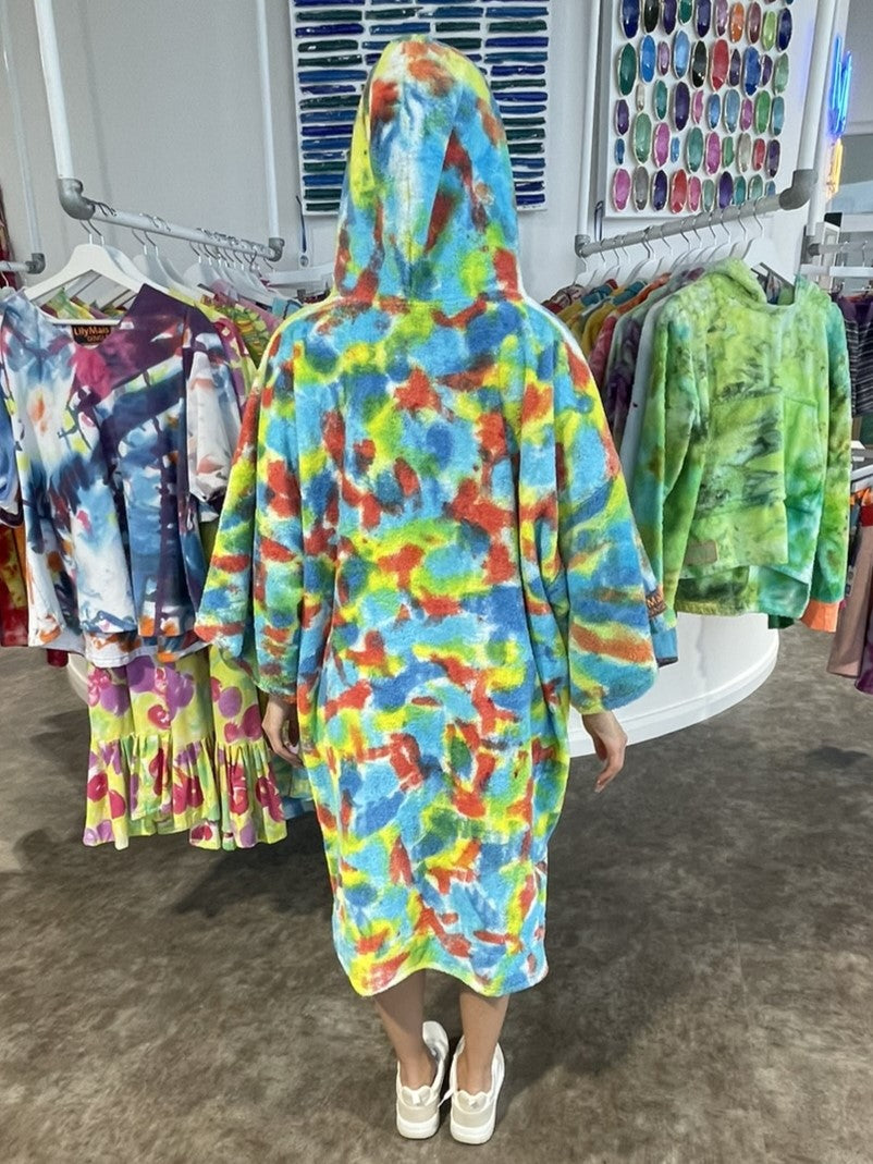 Handpainted Swim Poncho / Swimrobe