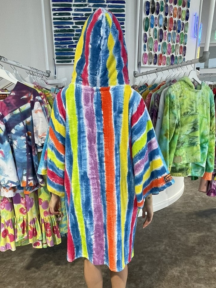 Handpainted Swim Poncho / Swimrobe