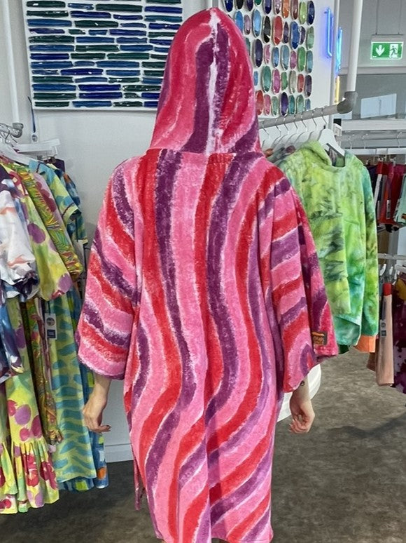 Handpainted Swim Poncho / Swimrobe