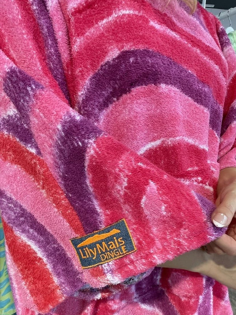 Handpainted Swim Poncho / Swimrobe